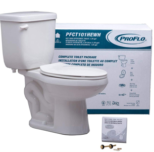 ProFlo PFCT101HEWH ProFlo PFCT101HE Two-Piece High Efficiency Toilet