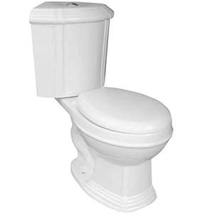 Sheffield Corner 2-Piece 0.8 GPF/1.6 GPF WaterSense Dual Flush Round Toilet