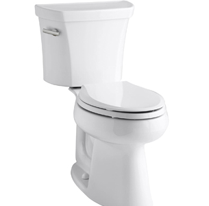 Kohler K-3999-0 Highline Comfort Height Two-piece Elongated 1.28 GPF Toilet