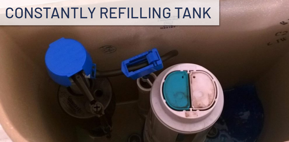 Constantly refilling tank