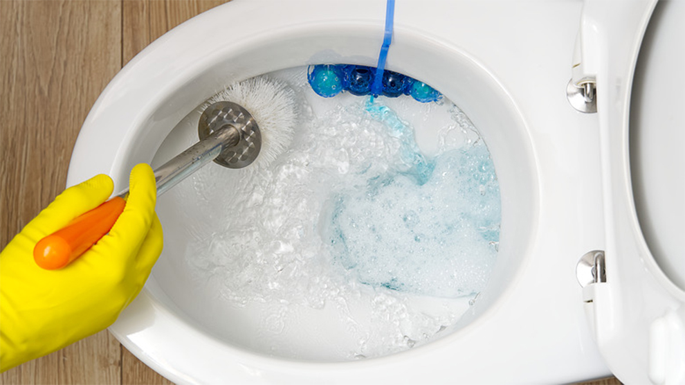 Remove Hard Water Stains from A Toilet & Clean It